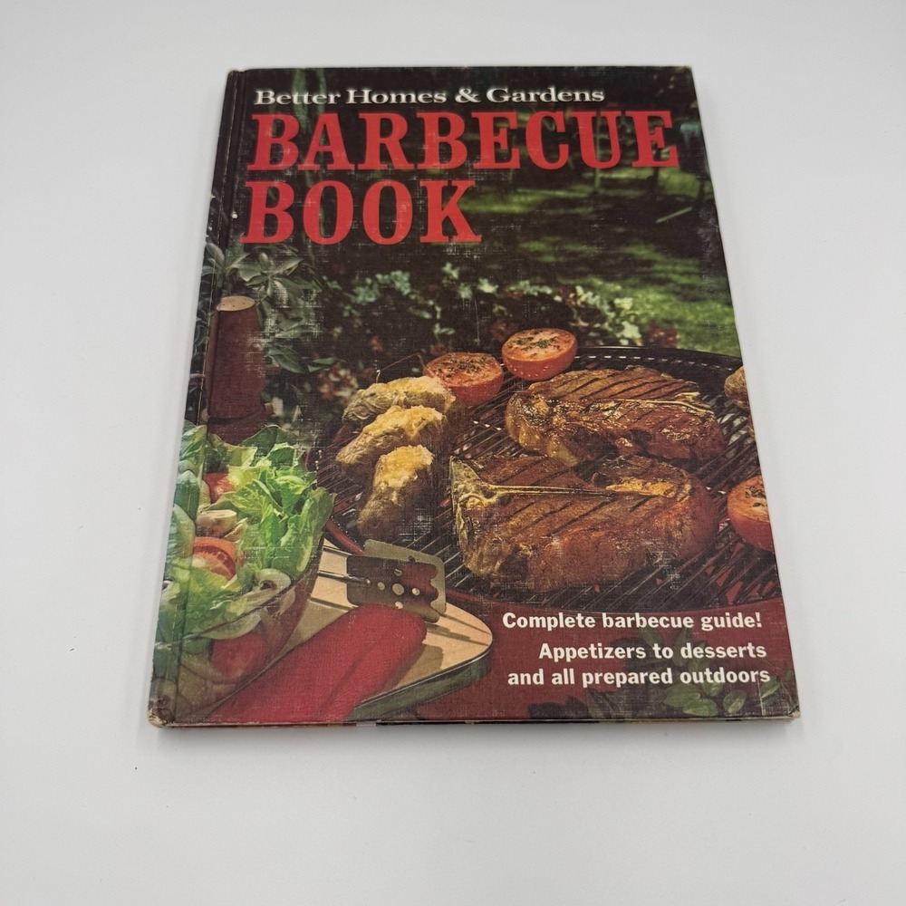 Better Homes And Gardens Barbecue Book, VTG, 1969, Cookbook Fifth Printing